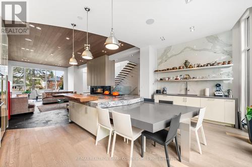 67 Lake Promenade, Toronto, ON - Indoor Photo Showing Dining Room