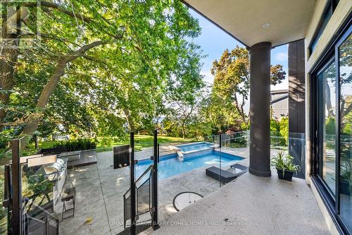 67 Lake Promenade, Toronto, ON - Outdoor With In Ground Pool