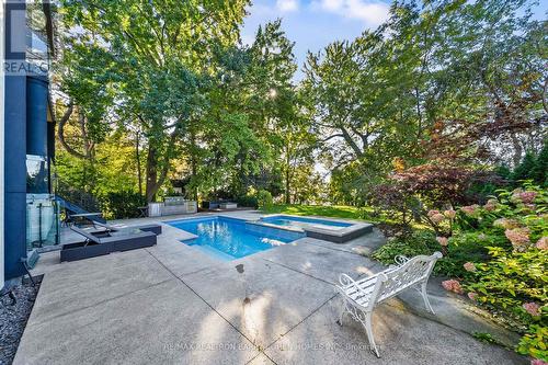 67 Lake Promenade, Toronto, ON - Outdoor With In Ground Pool With Backyard