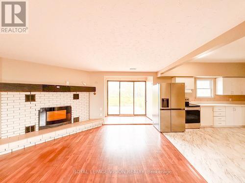 4049 Hwy 6, Hamilton, ON - Indoor Photo Showing Living Room With Fireplace