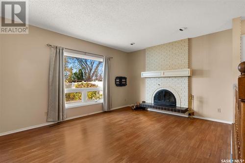 134 Houston Road, Regina, SK - Indoor With Fireplace