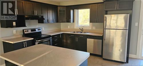 51 Edington Street, Moncton, NB - Indoor Photo Showing Kitchen With Stainless Steel Kitchen With Double Sink