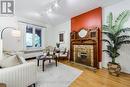 47 Ashburnham Road, Toronto, ON  - Indoor Photo Showing Living Room With Fireplace 