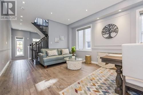 56 Drew Brown Boulevard, Orangeville, ON - Indoor Photo Showing Living Room With Fireplace