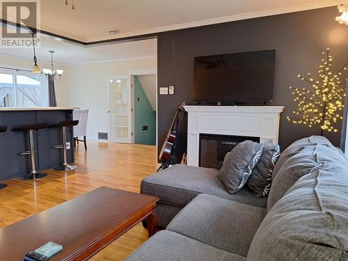 33 Colson Crescent, St George'S, NL - Indoor Photo Showing Living Room With Fireplace