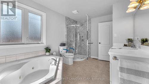 Vast Main Floor Bathroom - 4.5 Morrison Drive, St. Thomas, ON - Indoor Photo Showing Bathroom