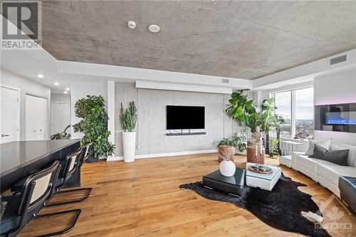 195 Besserer Street Unit#2701, Ottawa, ON - Indoor Photo Showing Living Room