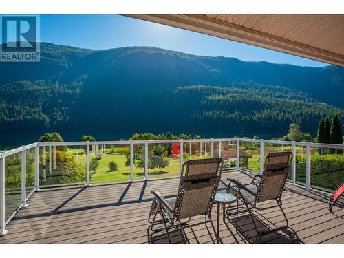 1628 Thrums Road, Thrums, BC - Outdoor With Deck Patio Veranda With View