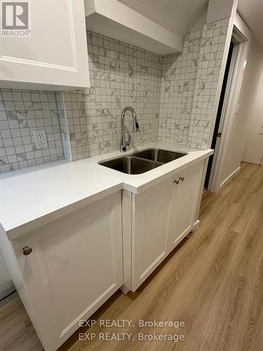 Basmt - 397 Scott Boulevard, Milton, ON - Indoor Photo Showing Kitchen With Double Sink