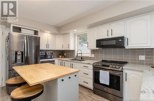 853 Melanson Road, Dieppe, NB - Indoor Photo Showing Kitchen With Double Sink