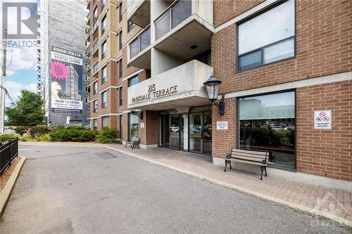 215 Parkdale Avenue Unit#505, Ottawa, ON - Outdoor