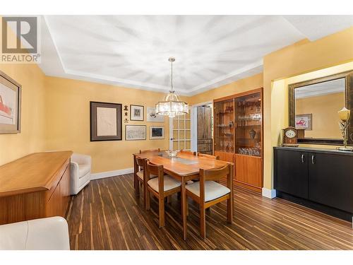 539 Sutherland Avenue Unit# 106, Kelowna, BC - Indoor Photo Showing Dining Room