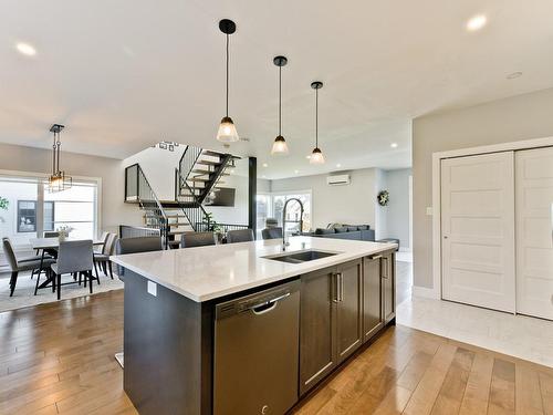 Kitchen - 774 Rue Mcauley, Coaticook, QC - Indoor Photo Showing Kitchen With Double Sink With Upgraded Kitchen