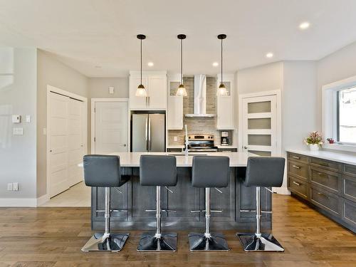 Kitchen - 774 Rue Mcauley, Coaticook, QC - Indoor Photo Showing Kitchen With Upgraded Kitchen