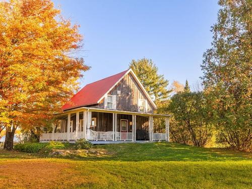 Back facade - 249 Ch. Papineau, Lac-Brome, QC - Outdoor With Deck Patio Veranda