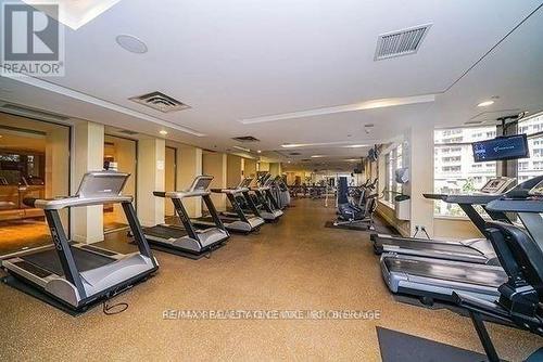 1531 - 3888 Duke Of York Boulevard, Mississauga, ON - Indoor Photo Showing Gym Room