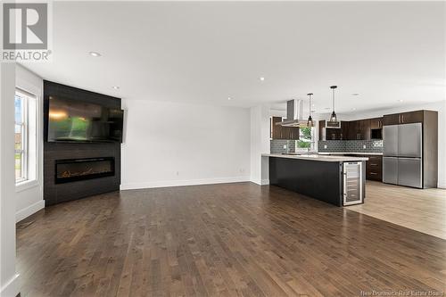 35 Dora Court, Cap-Pelé, NB - Indoor Photo Showing Kitchen With Fireplace