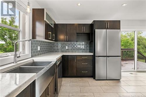 35 Dora Court, Cap-Pelé, NB - Indoor Photo Showing Kitchen With Double Sink