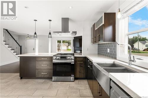 35 Dora Court, Cap-Pelé, NB - Indoor Photo Showing Kitchen With Double Sink With Upgraded Kitchen