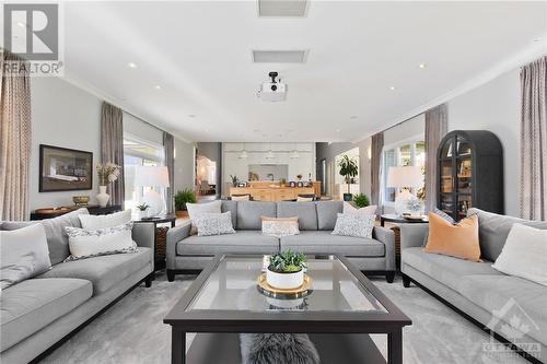 144 Kerry Hill Crescent, Ottawa, ON - Indoor Photo Showing Living Room With Fireplace