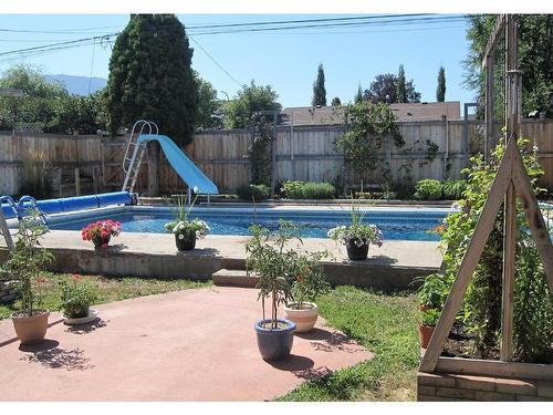 1898 Langley Road, Merritt, BC - Outdoor With In Ground Pool With Backyard