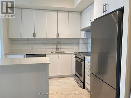 1912 - 9000 Jane Street, Vaughan, ON - Indoor Photo Showing Kitchen With Stainless Steel Kitchen With Upgraded Kitchen