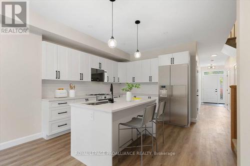 293 Church Street, Greater Napanee, ON - Indoor Photo Showing Kitchen With Double Sink