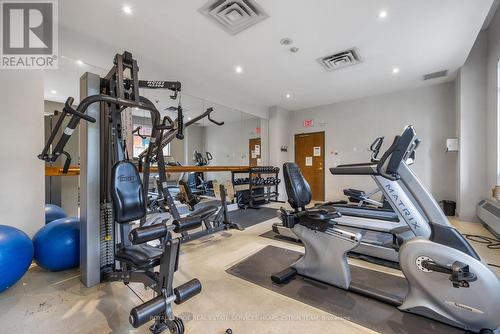 1202 - 18 Kenaston Gardens, Toronto, ON - Indoor Photo Showing Gym Room