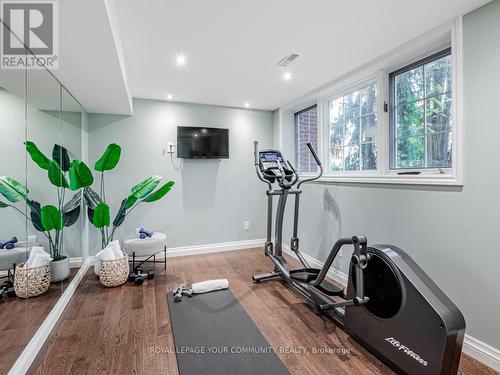 49 Cousins Drive, Aurora, ON - Indoor Photo Showing Gym Room