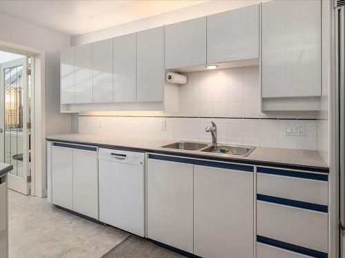 101-145 Newcastle Ave, Nanaimo, BC - Indoor Photo Showing Kitchen With Double Sink