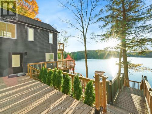 62 Mill Lake Trail, Mcdougall, ON - Outdoor With Body Of Water With Deck Patio Veranda