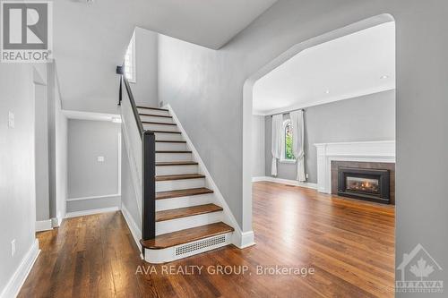 182 Marlborough Street, Ottawa, ON - Indoor Photo Showing Other Room With Fireplace