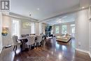 333 Thomas Phillips Drive, Aurora, ON  - Indoor Photo Showing Dining Room With Fireplace 