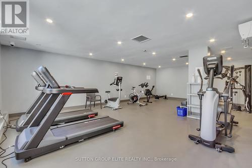 709 - 44 Longbourne Drive, Toronto, ON - Indoor Photo Showing Gym Room