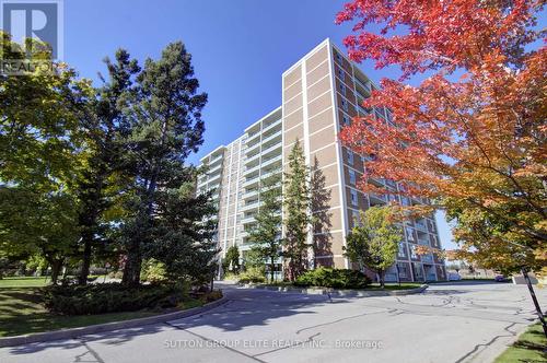 709 - 44 Longbourne Drive, Toronto, ON - Outdoor With Facade