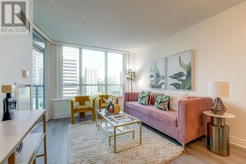 1203 - 15 Greenview Avenue, Toronto, ON - Indoor Photo Showing Living Room