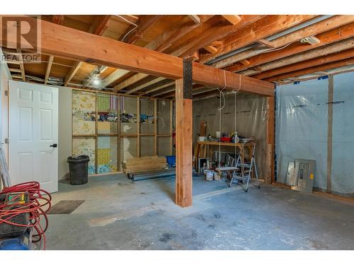 1845 Third Street, Fruitvale, BC - Indoor Photo Showing Basement