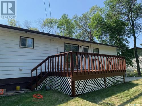 832 Railway Avenue, Bruno, SK - Outdoor With Deck Patio Veranda With Exterior