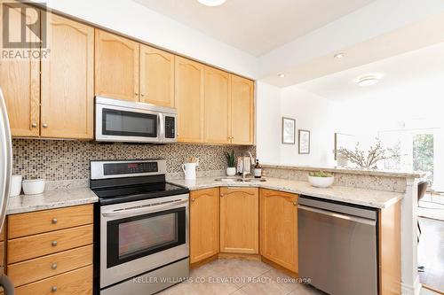 211 - 3531 Lake Shore Boulevard W, Toronto, ON - Indoor Photo Showing Kitchen With Stainless Steel Kitchen