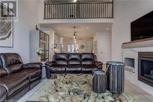 258 Ironwood Way, Georgian Bluffs, ON - Indoor Photo Showing Living Room With Fireplace