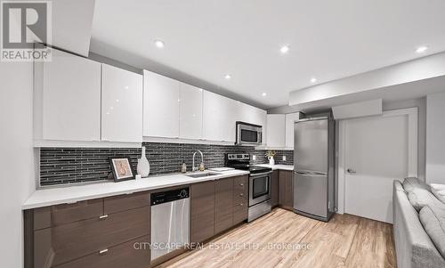 Bst - 67 Crimson Forest Drive, Vaughan, ON - Indoor Photo Showing Kitchen With Stainless Steel Kitchen With Upgraded Kitchen