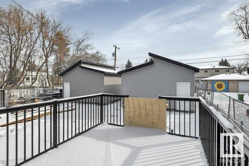 10219 151 St Nw, Edmonton, AB - Outdoor With Deck Patio Veranda With Exterior