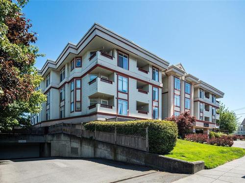 406-2511 Quadra St, Victoria, BC - Outdoor With Facade