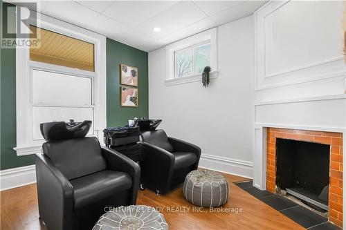 7 Argyle Street, Renfrew, ON - Indoor Photo Showing Other Room With Fireplace