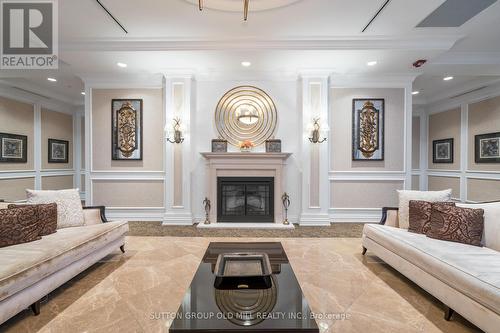 515 - 9245 Jane Street, Vaughan, ON - Indoor Photo Showing Living Room With Fireplace