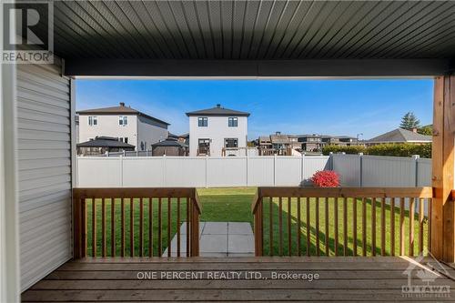 368 Zircon Street, Prescott And Russell, ON - Outdoor With Deck Patio Veranda