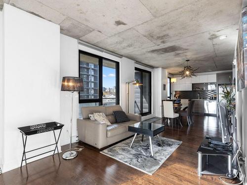 Overall view - 502-185 Rue Du Séminaire, Montréal (Le Sud-Ouest), QC - Indoor Photo Showing Living Room