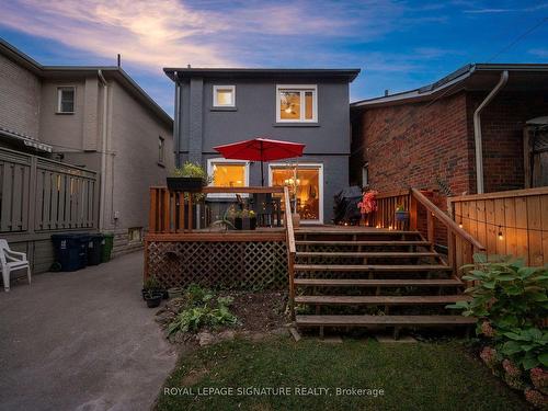 914 Royal York Rd, Toronto, ON - Outdoor With Deck Patio Veranda With Exterior