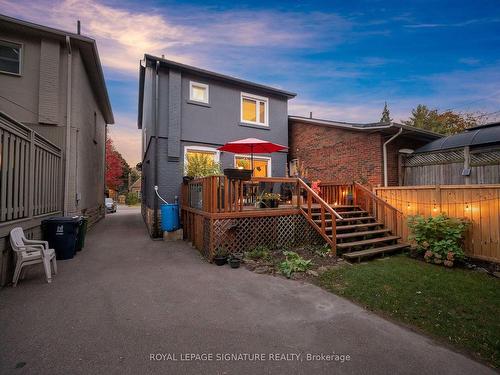 914 Royal York Rd, Toronto, ON - Outdoor With Deck Patio Veranda With Exterior