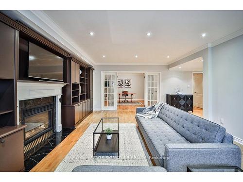 2230 Nightingale Way, Oakville, ON - Indoor Photo Showing Living Room With Fireplace